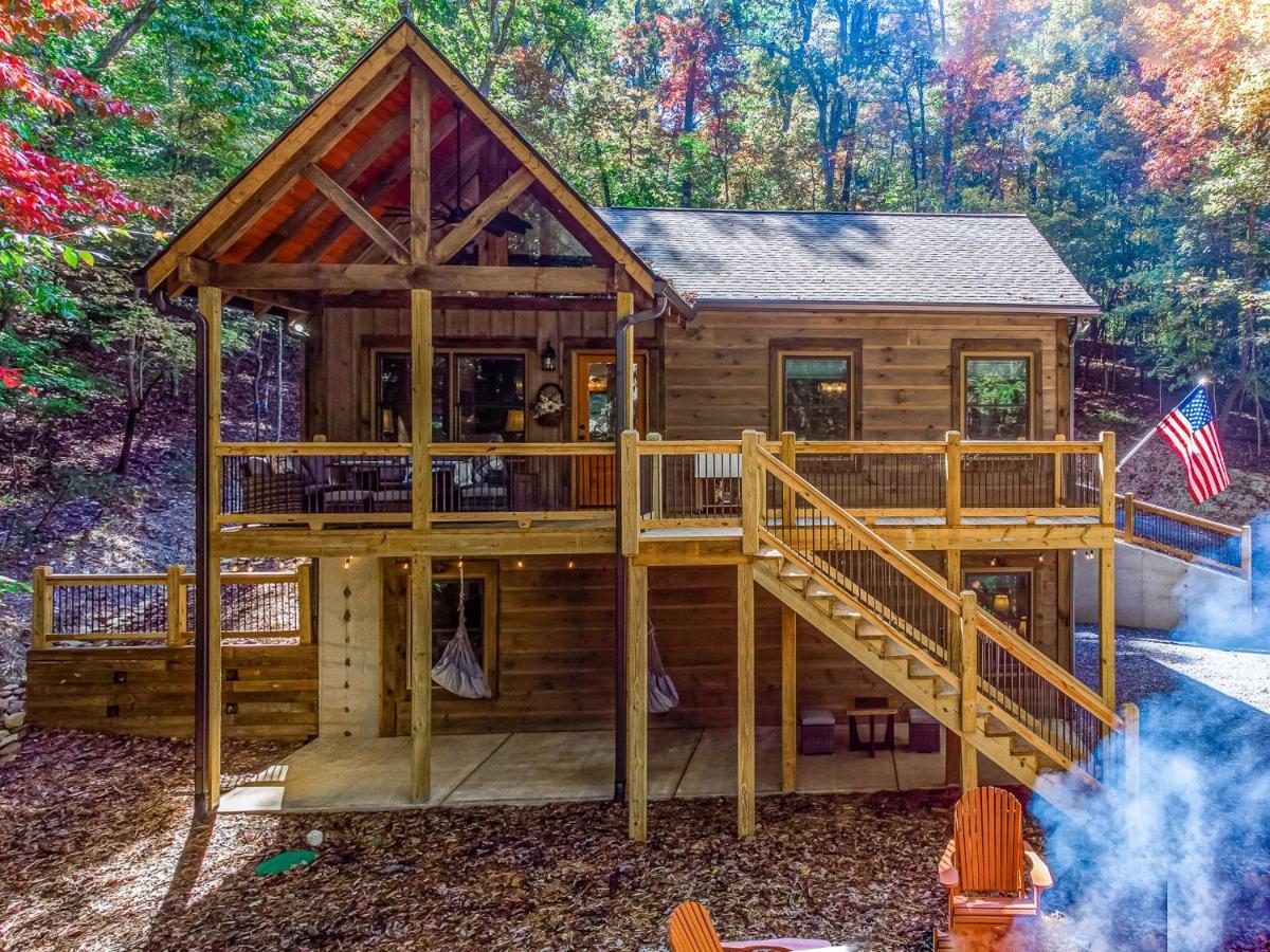 Brand New Build Luxury Mountain Chalet With Hot Tub, Pool, Game Room, Premium Features Ellijay Dış mekan fotoğraf