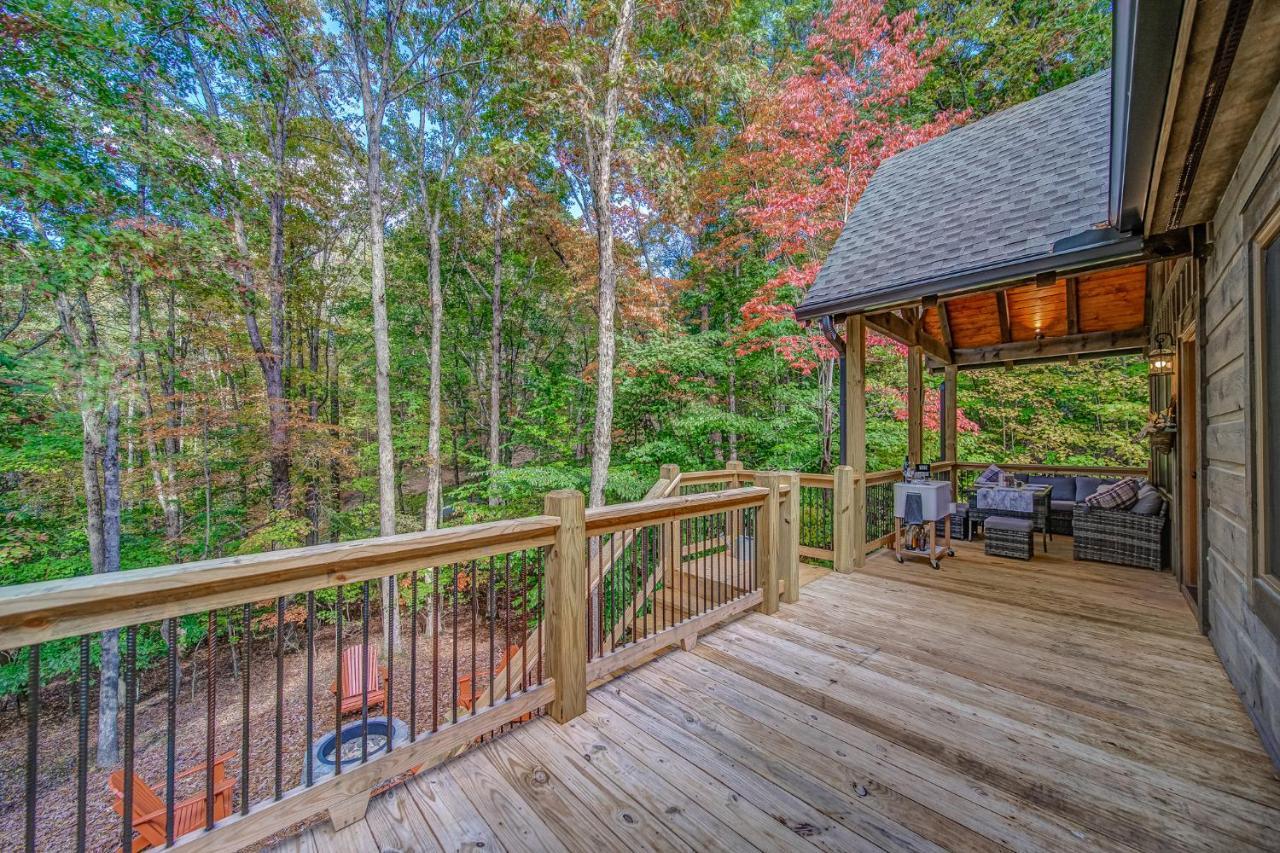 Brand New Build Luxury Mountain Chalet With Hot Tub, Pool, Game Room, Premium Features Ellijay Dış mekan fotoğraf