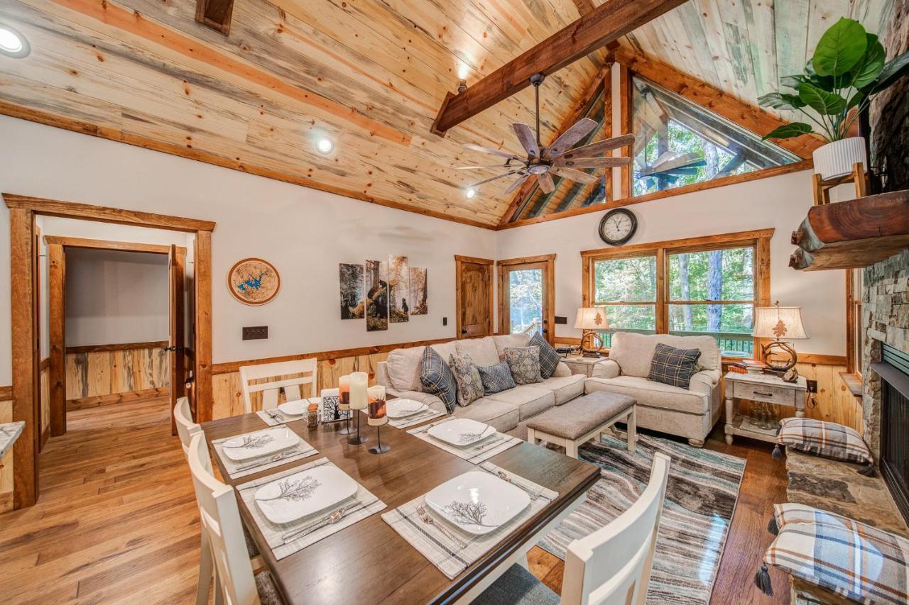 Brand New Build Luxury Mountain Chalet With Hot Tub, Pool, Game Room, Premium Features Ellijay Dış mekan fotoğraf