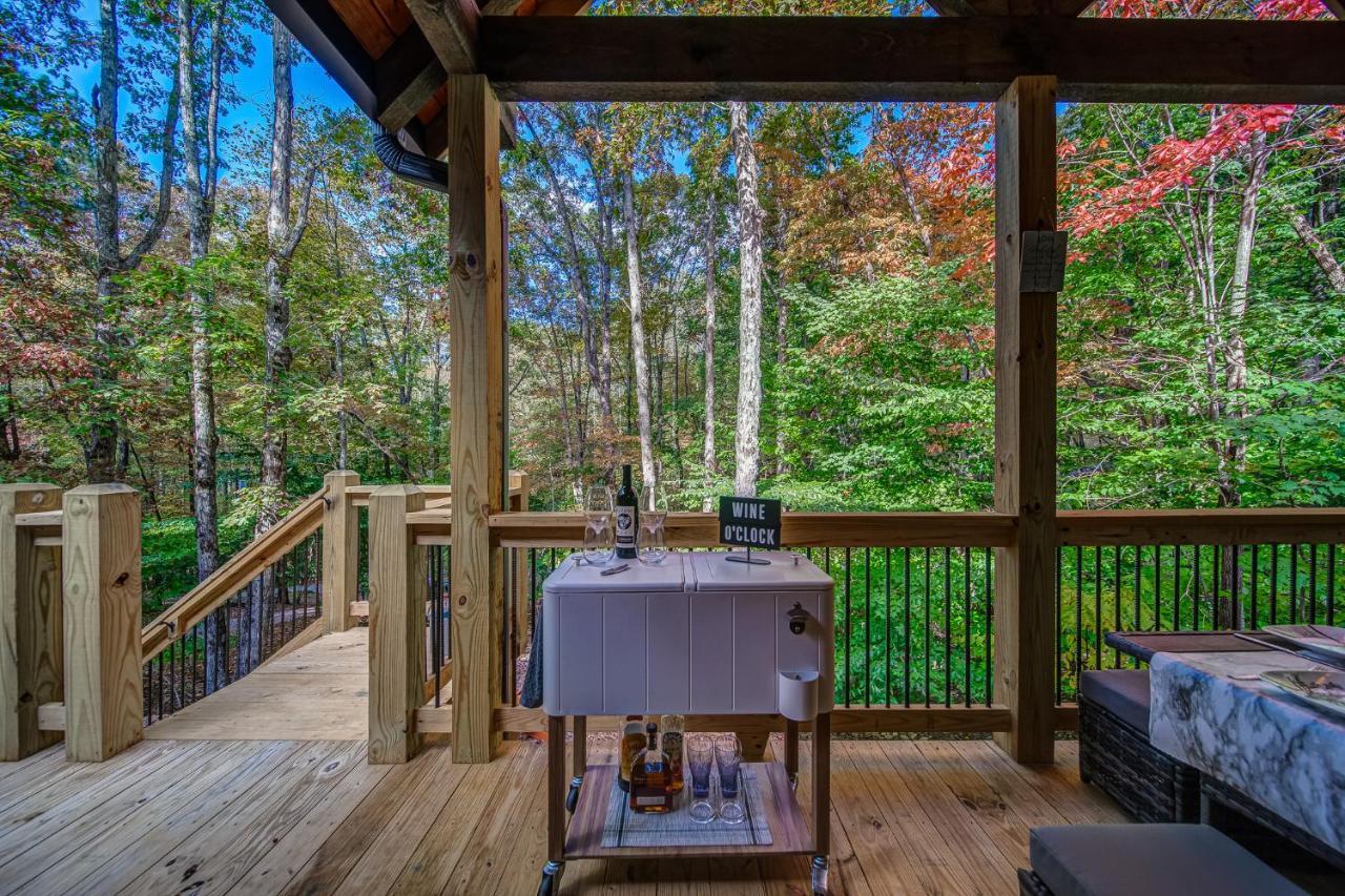 Brand New Build Luxury Mountain Chalet With Hot Tub, Pool, Game Room, Premium Features Ellijay Dış mekan fotoğraf